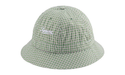 Cordura Plaid Bell Hat "SS25 - Green" SU27213