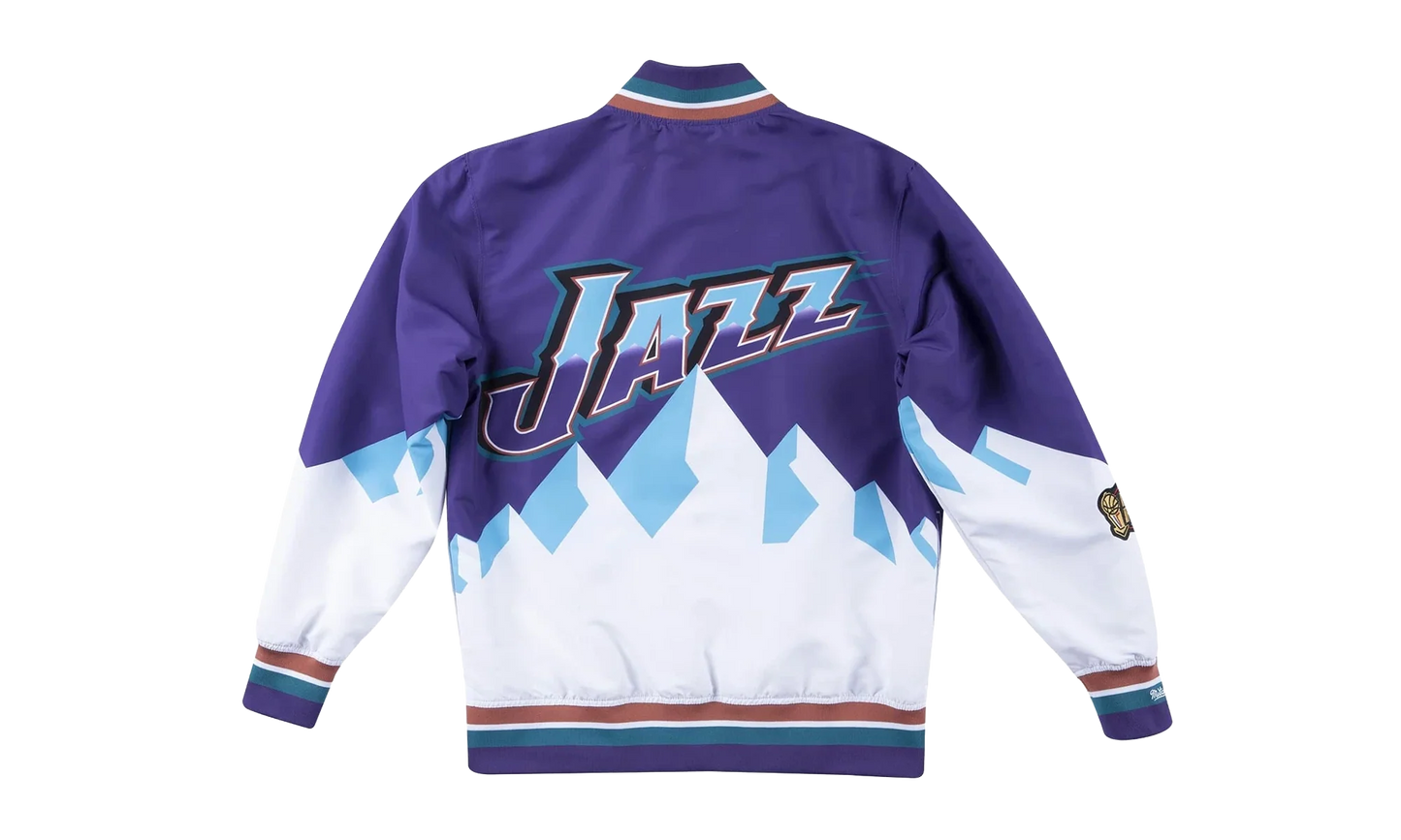 NBA 75th Anniversary Warm Up Jacket "Utah Jazz - Purple" OJBF1201 UJAYYPPPPURP