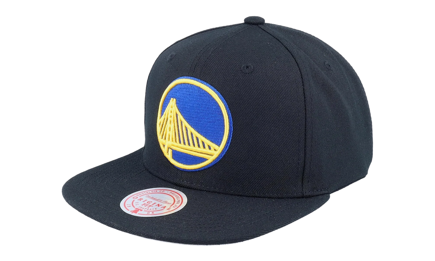 NBA Core Basic Snapback Cap "Golden State Warriors - Black / Grey" 6HSSJS19078 GSWBKGY