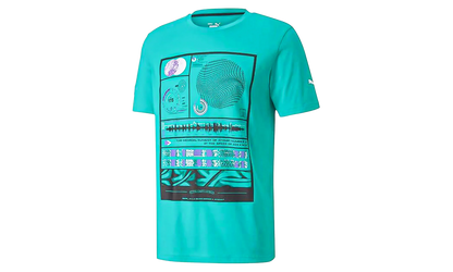 MAPM GRAPHIC TEE "Green" 598041 05