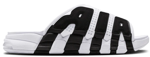 Air More Uptempo Slide White Black