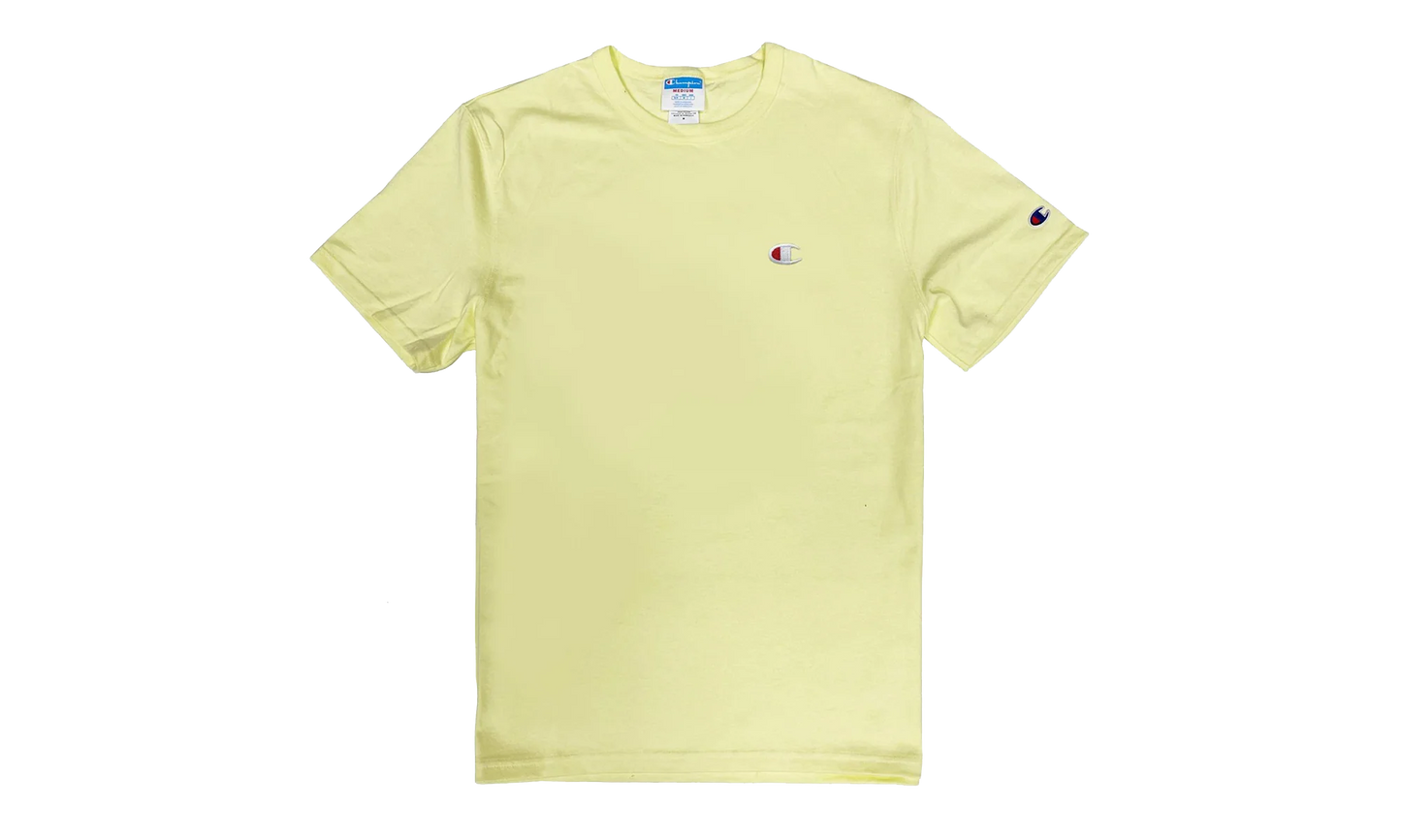 C-Life Heritage C Logo T-Shirt "Lemon Glacier" GT19 Y06145 AZPC