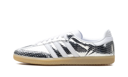 Adidas Samba OG WMNS "Patent Snakeskin Silver Metallic" IH9016
