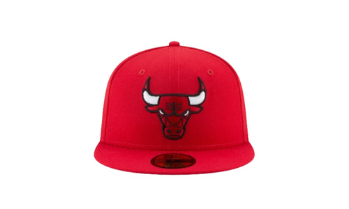 59Fifty NBA Chicago Bulls Fitted Hat "Red" 70343295