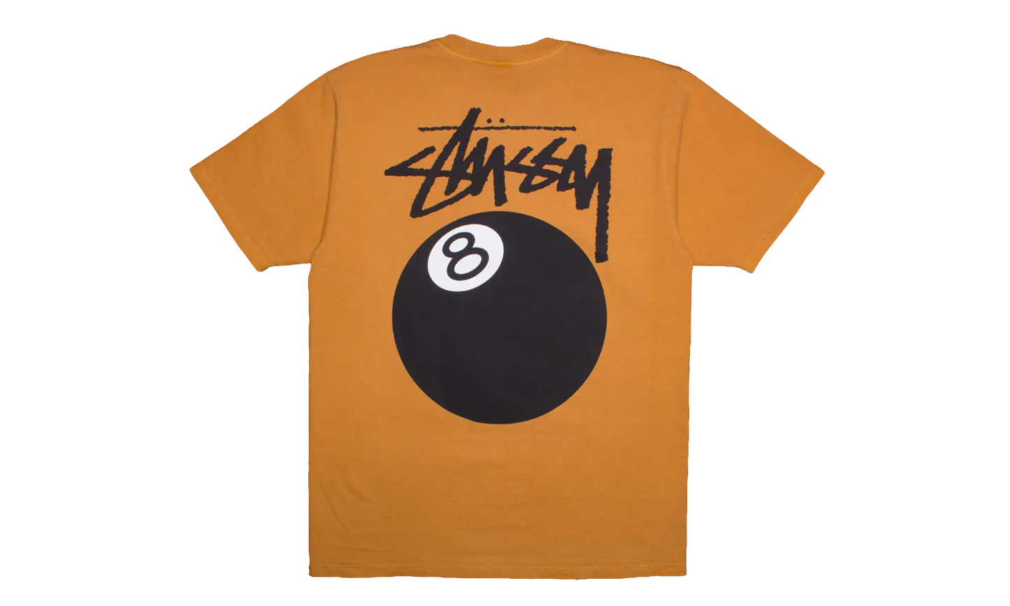 8 Ball Pigment Dyed Tee "Orange" STUS378