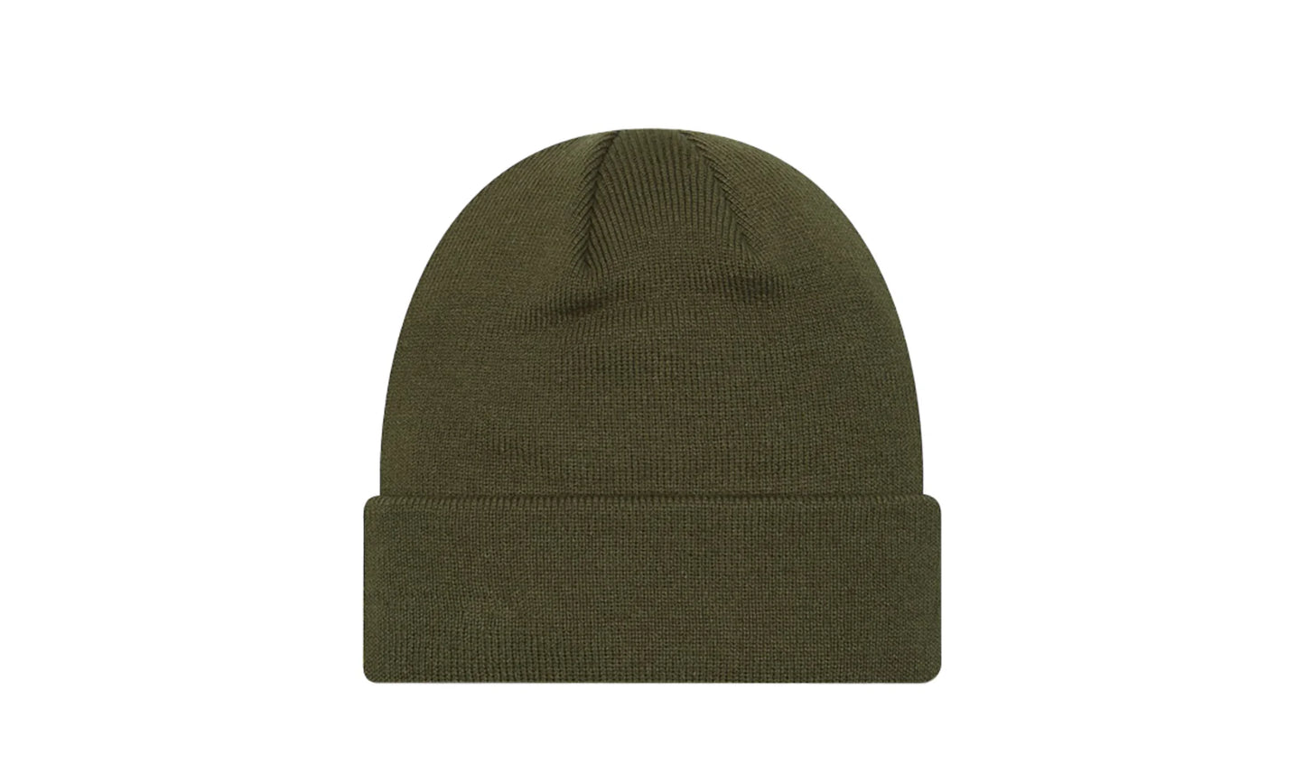 Basic Green Cuff Knit Beanie "Green" 60487128