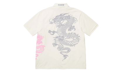 The Great China Wall Dragon Polo "SS26 - White" SU27344