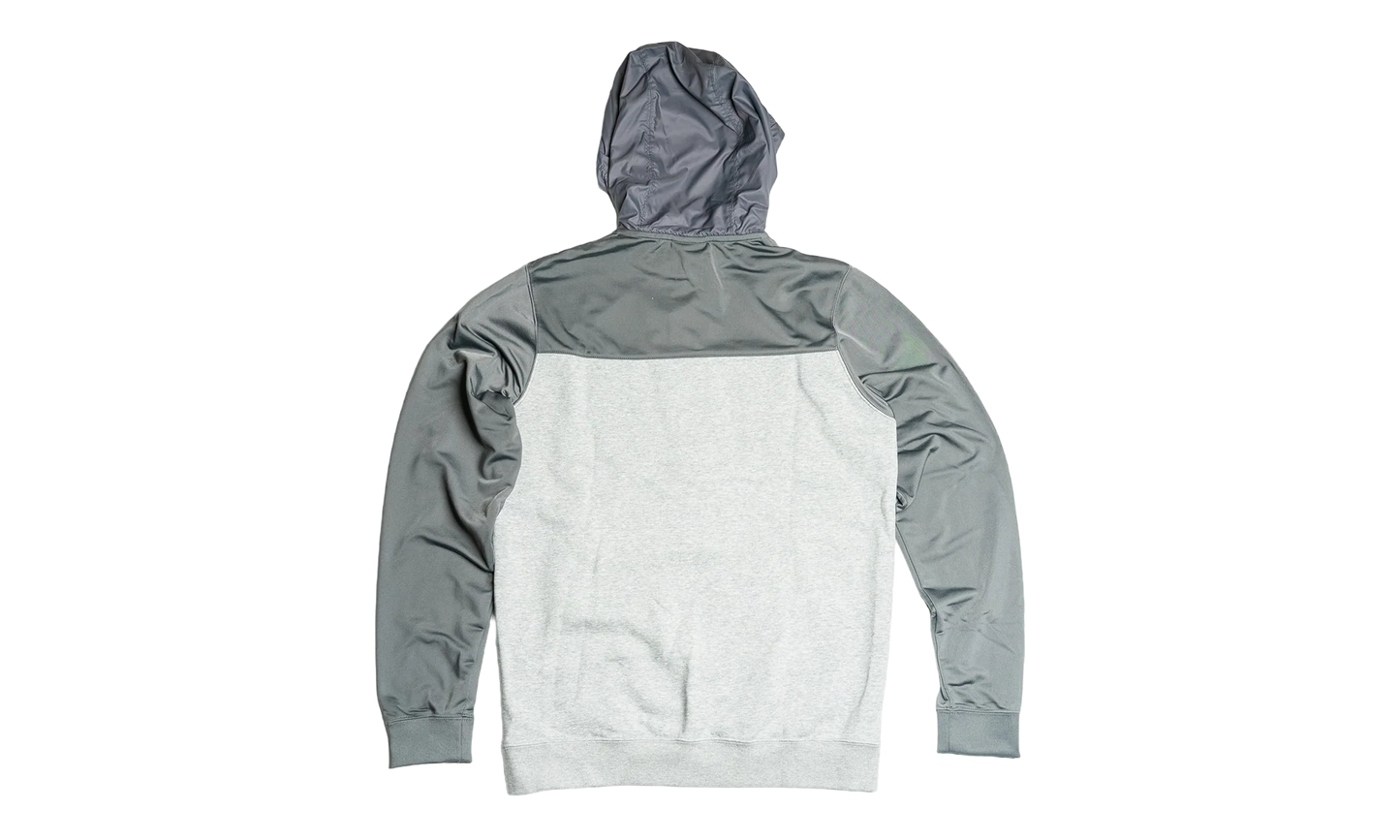 Sportswear Fleece 1/2-Zip Hoodie "Heather Grey Charcoal" CU0122 063