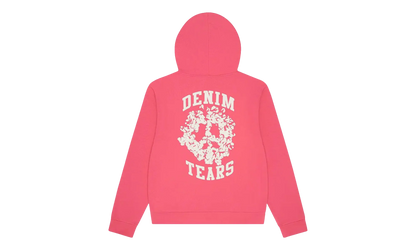 Denim University Zip Hoodie "Pink" DT426