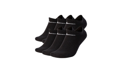 Everyday Cushioned Training No-Show Socks (6 Pairs) "Black / White" SX7675 010