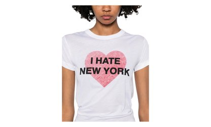 I Hate NY T-Shirt WMNS "White" VAQ10T004