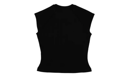 NSW Chill Knit Tight SS Ribbed Top WMNS "Black" IF0242 010