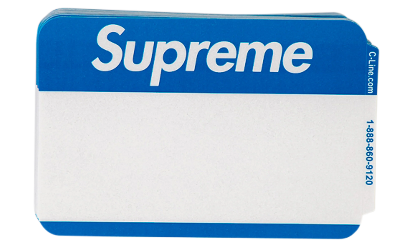 Name Badge Stickers "FW20" SU9292