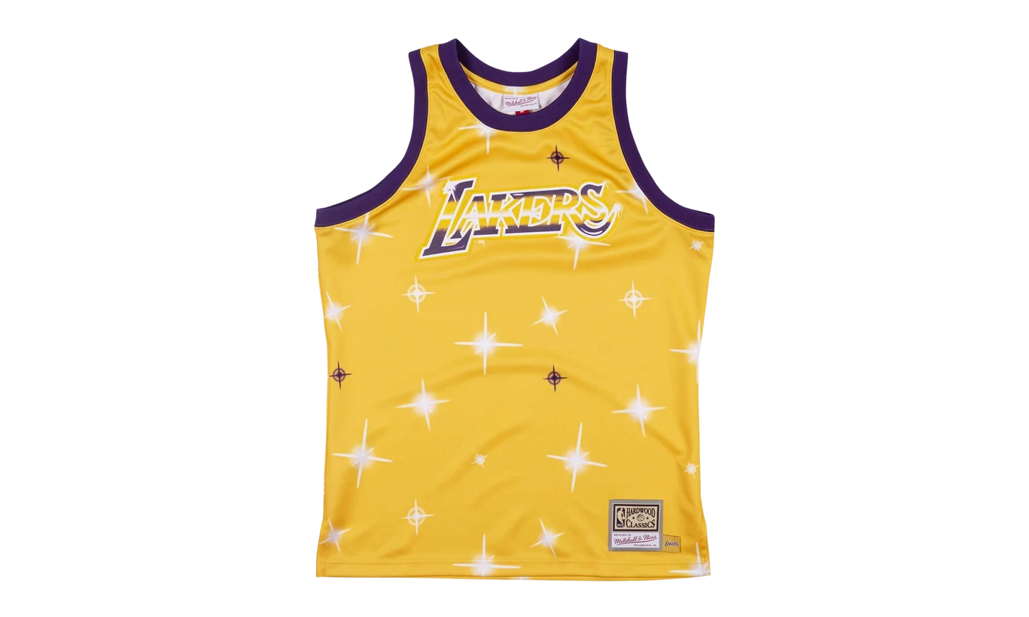 NBA Airbrush Knit Jersey "Los Angeles Lakers - Yellow" TTNKBW18029 LALYELL
