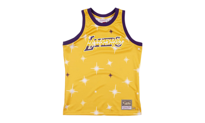 NBA Airbrush Knit Jersey "Los Angeles Lakers - Yellow" TTNKBW18029 LALYELL