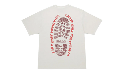 Footprints Pigment Dyed SS Tee "Natural" G6SU T119 NAT
