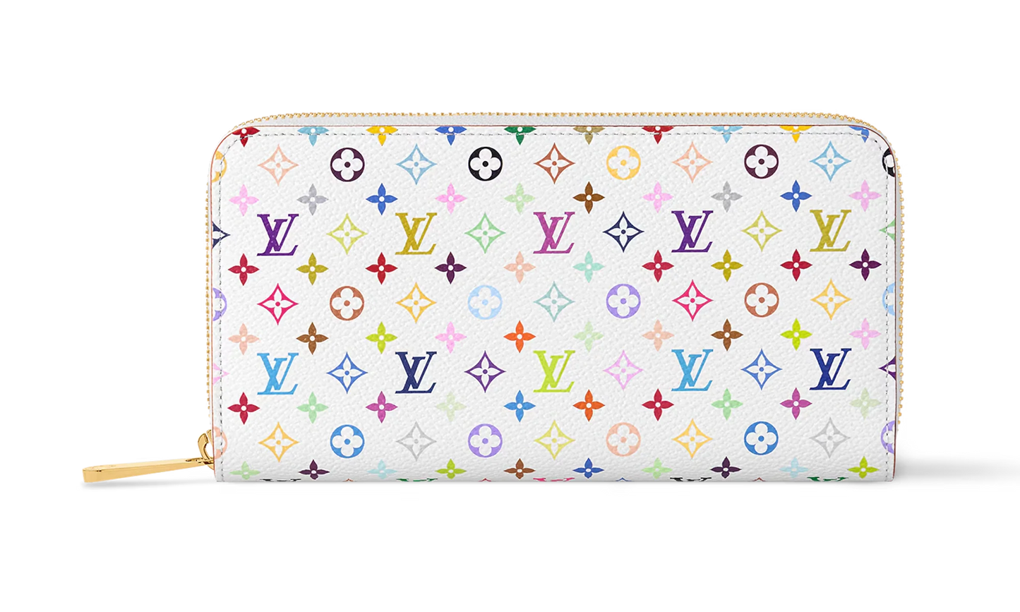 Zippy Wallet "Takashi Murakami - White Multicolored" M13922