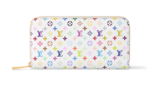 Zippy Wallet "Takashi Murakami - White Multicolored" M13922