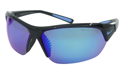 Skylon Ace Sunglasses "Black / Blue Mirror" DV2163 011