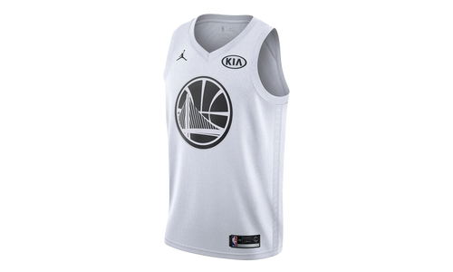 Air Jordan GS Warriors "2018 Allstar" Swingman Jersey GS "Durant - White" 9Z2B7BY4P DURANT