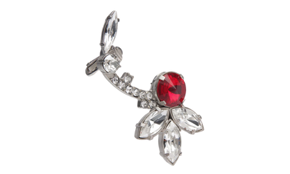 CRYSTAL DROP EARRINGS "RED" SM1VG0052P6479982