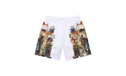 Michael Jackson® Dangerous Mesh Short "FW25 - White" SU26850