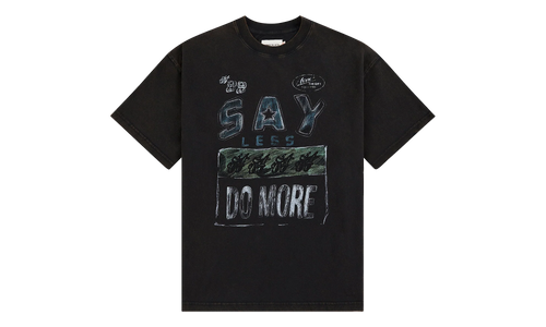 Say Less Do More Tee "Black" HTG260196 BLK