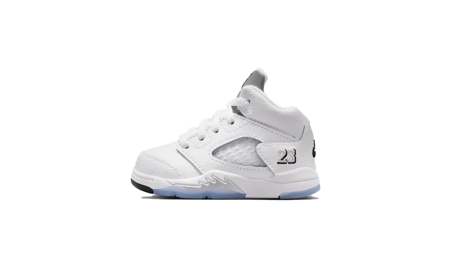 Air Jordan 5 Retro OG TD "White Metallic (2026)" HQ7981 103