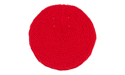 KNITTED BERET "RED" S50TC0072S18420314
