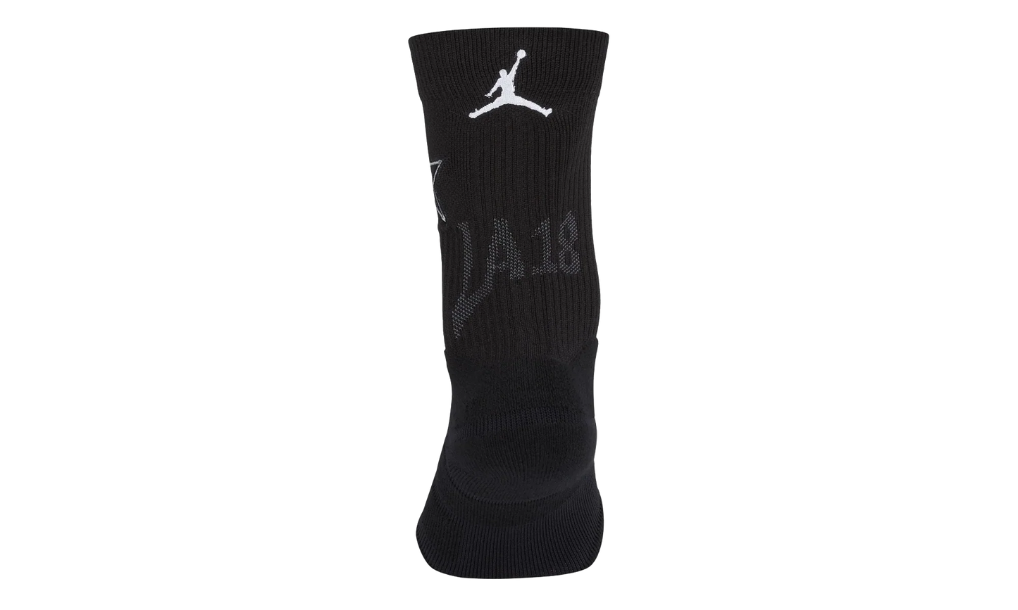 Air Jordan NBA All Star Game Elite Crew Socks "Black" SX6288 010