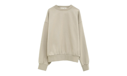 Classsic Fleece Crewneck "Abbey Stone" 192SP252046F
