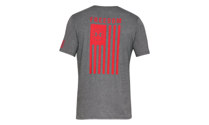 Freedom Flag T-Shirt "Charcoal Medium Heather / Red" 1333350 019