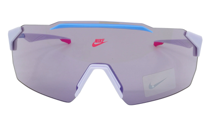 Limitless Shield Mirrored Sunglasses "Amethyst Tint / Blue Flash" IB3521X 538