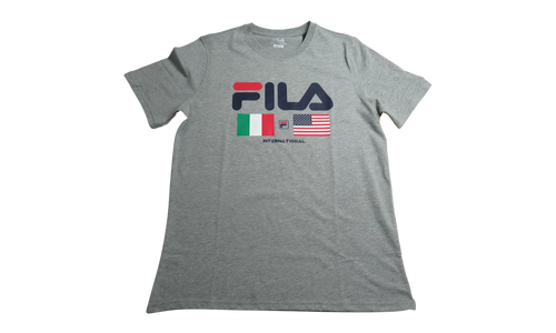 International T-Shirt "Grey / Blue / Red" LM913786 073