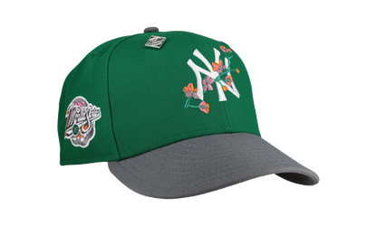 59FIFTY New York Yankees 1998 World Series Fitted Hat "Green / Floral" NE245
