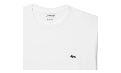 Crew Neck Pima Cotton Jersey T-shirt "White" TH6709 001
