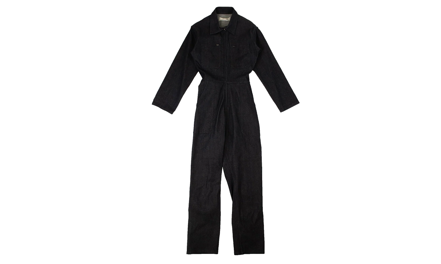 Denim Fitted Jumpsuit "Blue" APA XTPS 0001