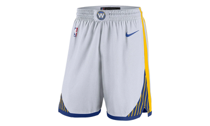 NBA Swingman Shorts GS "Golden State Warriors Association - White" 9Z2B7BAB2 WAR