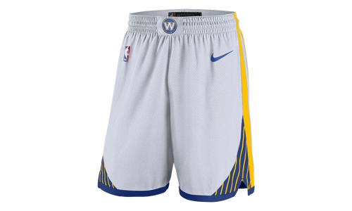 NBA Swingman Shorts GS "Golden State Warriors Association - White" 9Z2B7BAB2 WAR