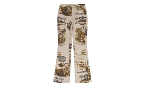 Flared Le Tebal Pants "Beige" RHDWBTM0005 BEG