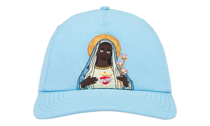 Black Mary Cap "Light Blue" DT467