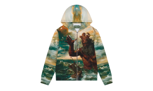 Poseidon's Revenge Zip Up Hoodie "Multicolor" DT582