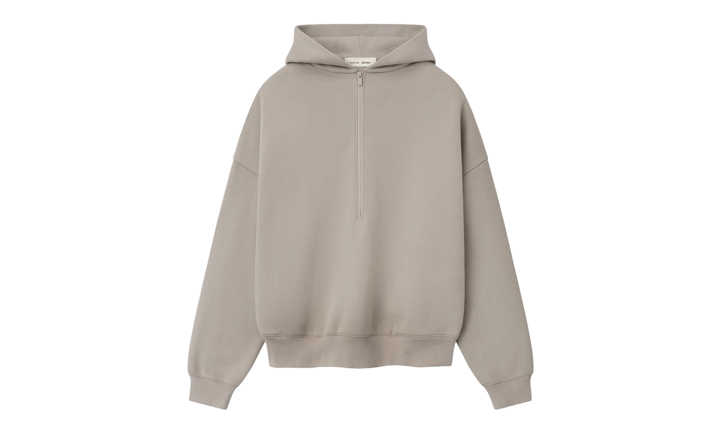 Property Lounge Half Zip Hoodie "Seal" 192SP266912F