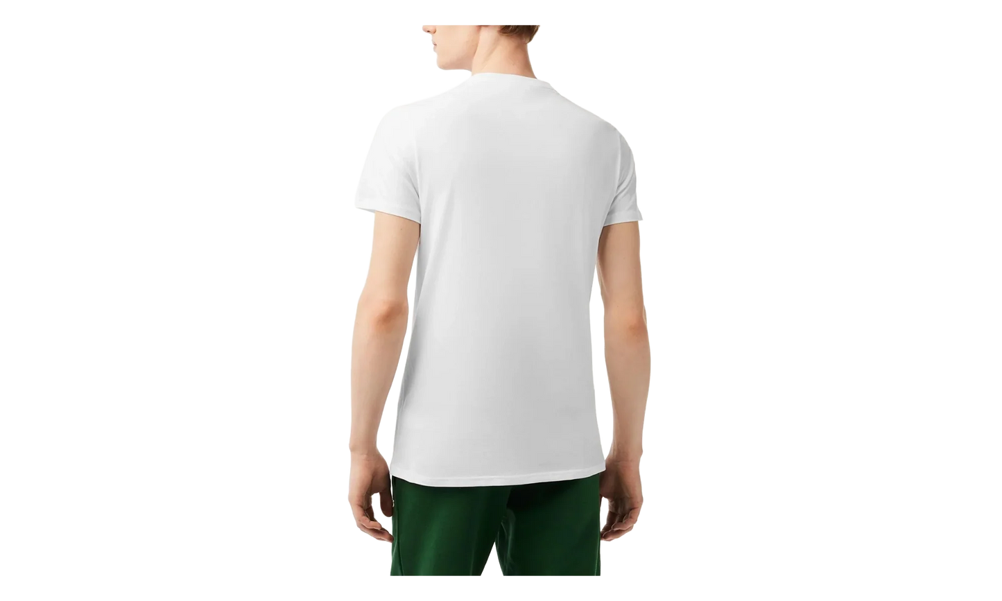Crew Neck Pima Cotton Jersey T-shirt "White" TH6709 001