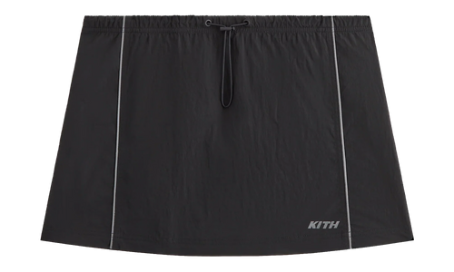 Lowen Nylon Track Skirt "Black" KITH57