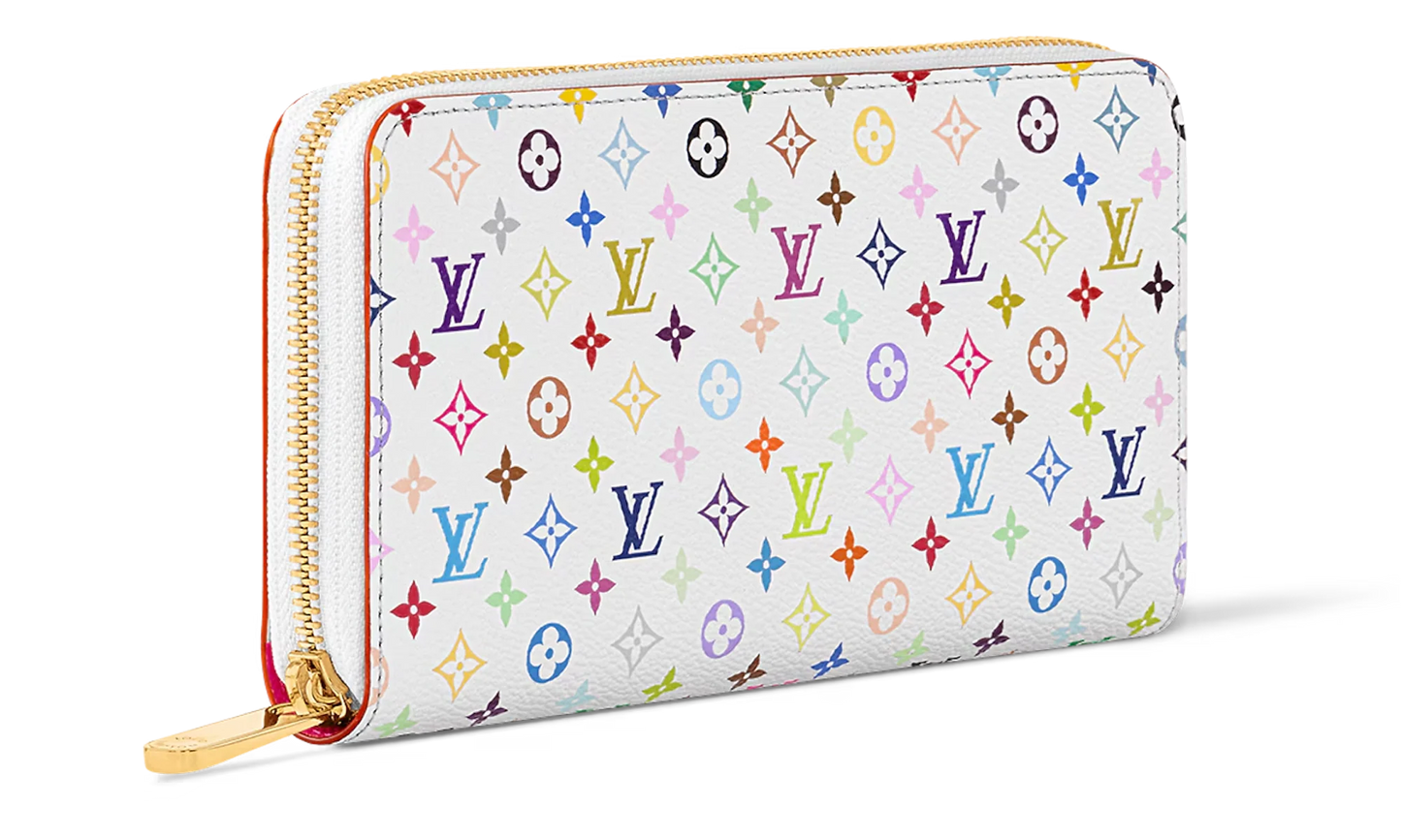 Zippy Wallet "Takashi Murakami - White Multicolored" M13922