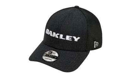 9FORTY OAKLEY x New Era Heather Snapback Hat "Blackout" 911523 02E