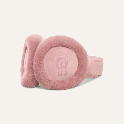 Women's Sheepskin Embroidery Earmuff