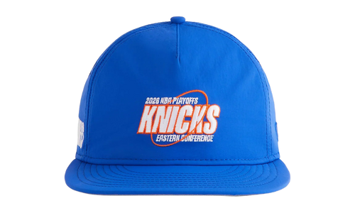 New York Knicks Playoffs Nylon 9Fifty Snapback "Current" khm051532 412