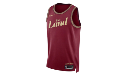 NBA Cavaliers City Edition Swingman Jersey 23 "Team Crimson" DX8528 698